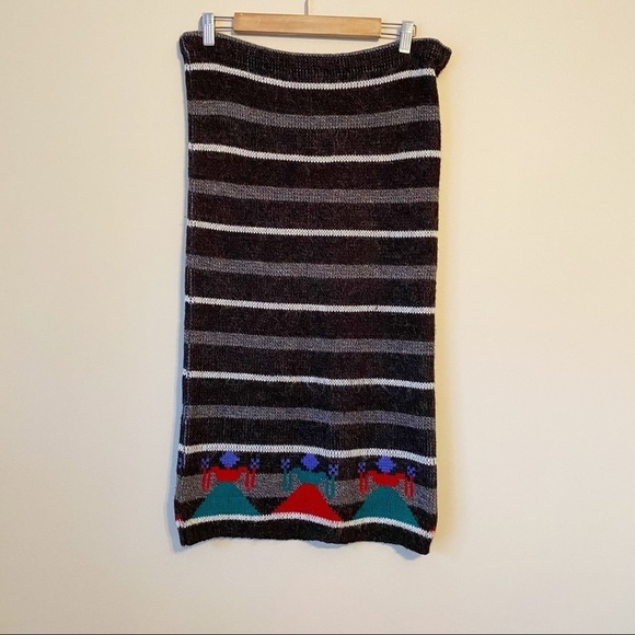 Zygo London Alpaca Blend Sweater Pencil Skirt - M - Picture 9 of 9